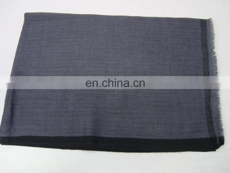 Cashmere pashmina shawls with black border