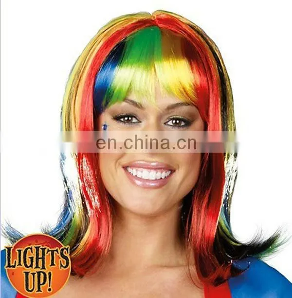 Electric Blue Wig