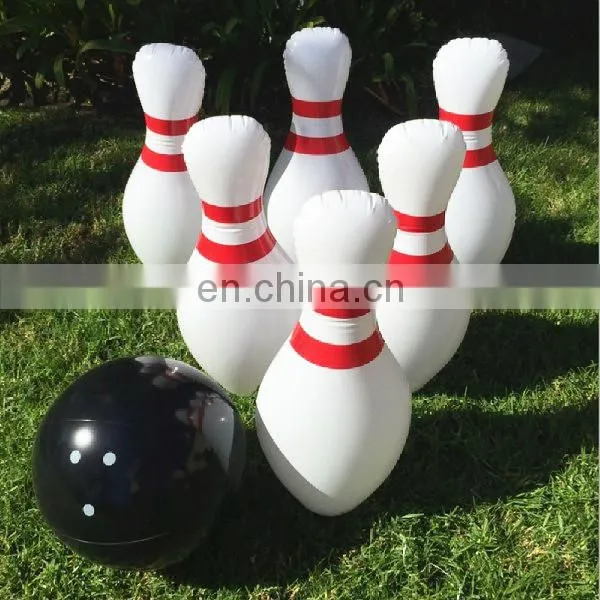 Hot sale inflatable bowling for kids play