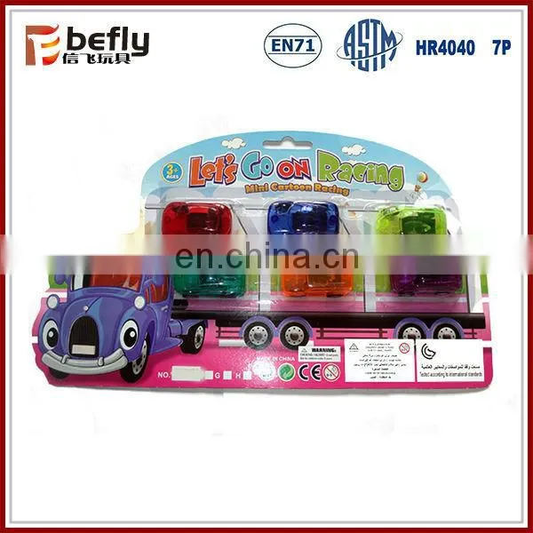 Novelty racing pull back car