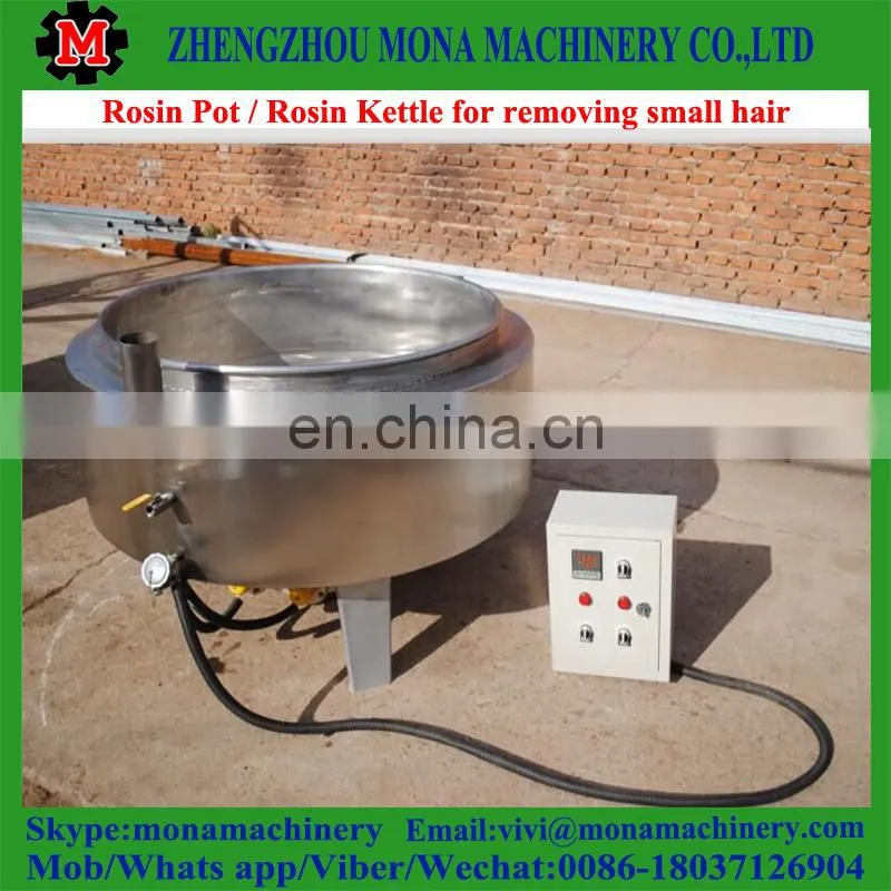 Most Reliable! hair removal chicken cleaning equipment rosin pot