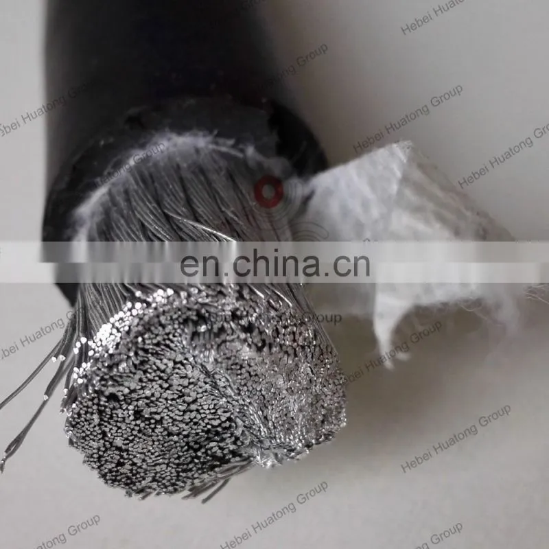 rubber insulation and sheath aluminum welding cable 50mm 70mm