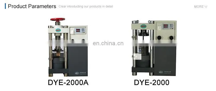 Crushing strength automatic compression testing machine