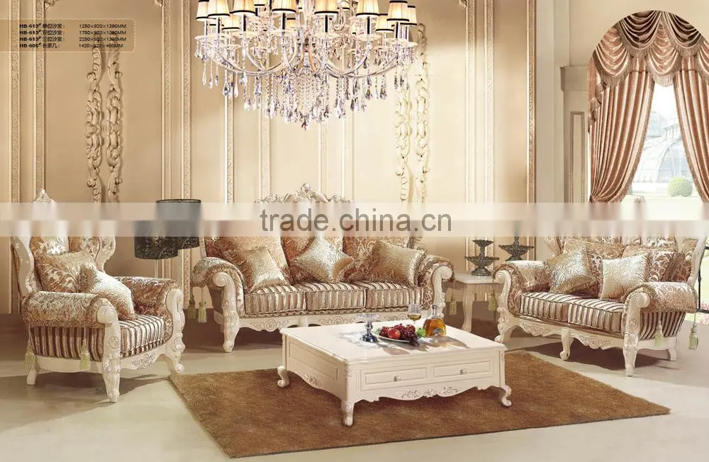 living furniture set Floral pattern fabric sofa Fabric upholstery sofa floral sofa set