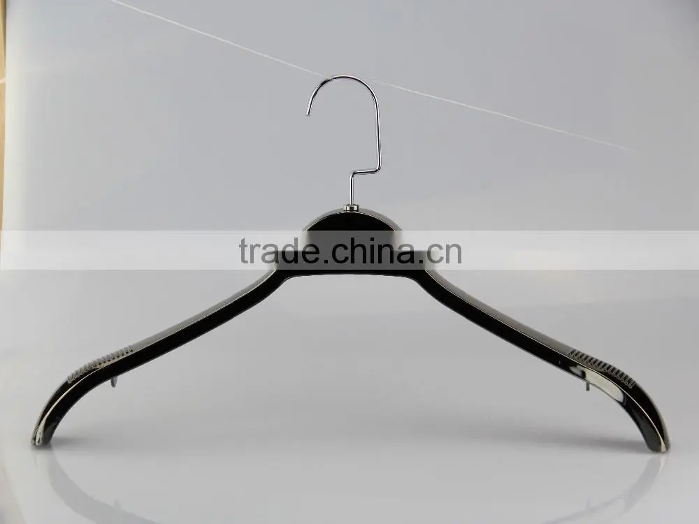 hot sale shiny plastic hanger for clothes