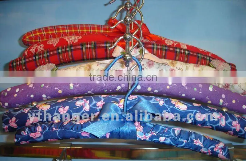 LP79 pink satin padded hangers