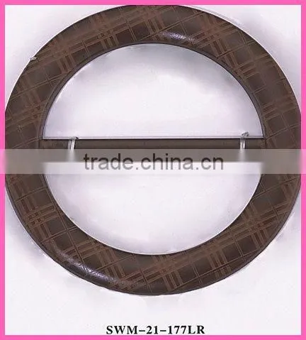 round garment plastic belt buckle