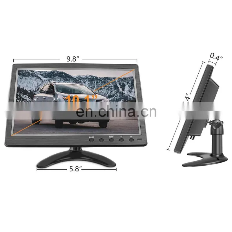 10.1inch LCD Monitor Capacitive Touch Screen Computer PC Display Muilt-function industrial Built-in speaker