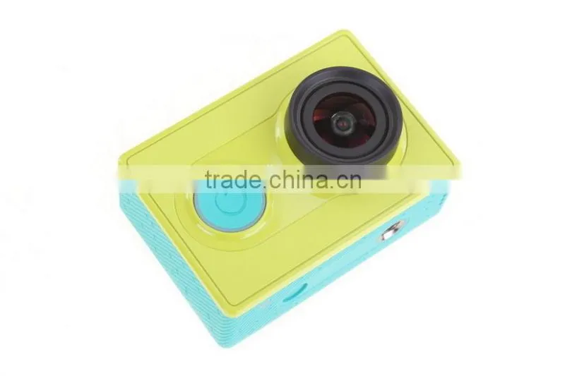 Ambarella A7LS Processor 16MP CMOS 155 Degree Wide Angle XIAOMI Yi WiFi Action Camera 60FPS@1080P 120FPS@720P With Time Lapse
