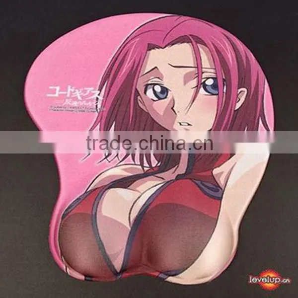 2014 OEM factory sex girl game mouse pad,custom gaming mouse pad