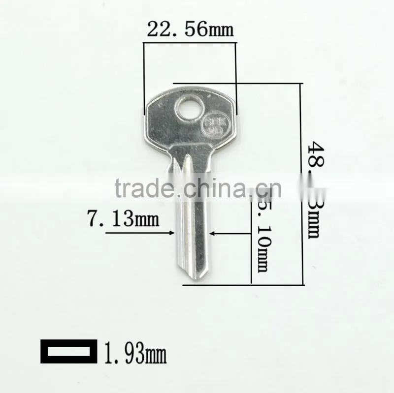 SEK2D High quality door key blank