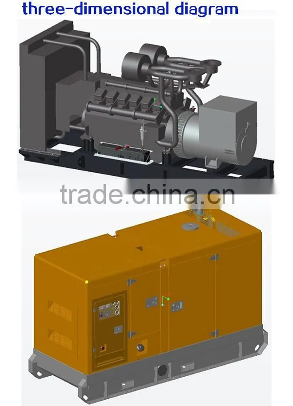2015 new design open/silent style 125KVA generator diesel with ATS