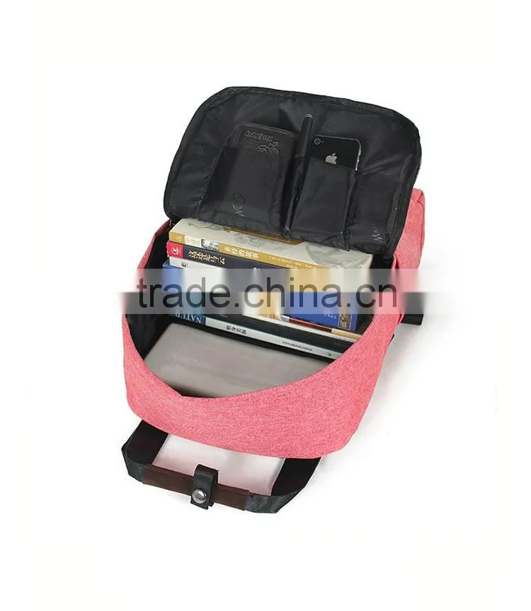 canvas portable multi-function backpack and portable school bag