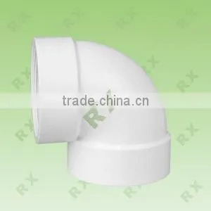 Taizhou Factory New materail Plumbing fitting PVC Female Elbow