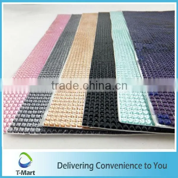 bright transparent plastic sheets for women bags