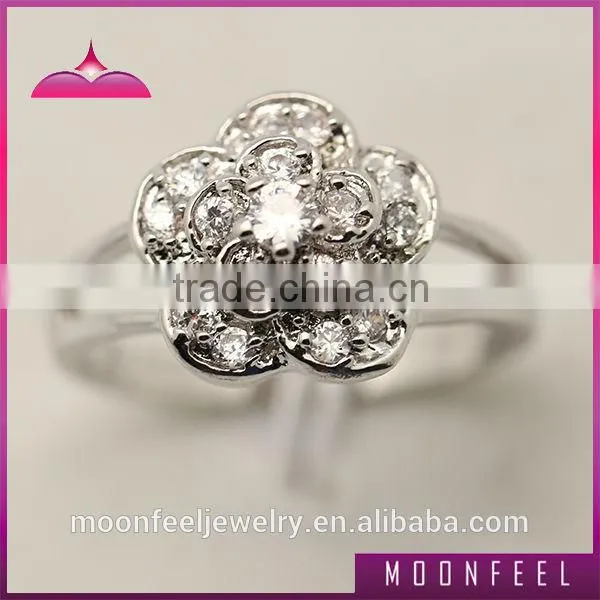 2014 fashion flower shape rings
