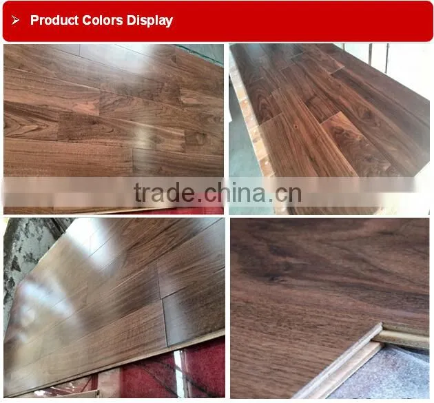 Indoor Usage 189mm American Walnut Multi layer Engineered Wood Floor