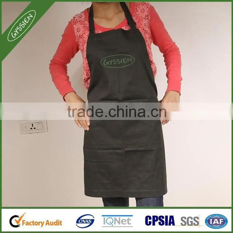 Multi-color fashionable eco-friendly cooking apron,cotton kitchen apron