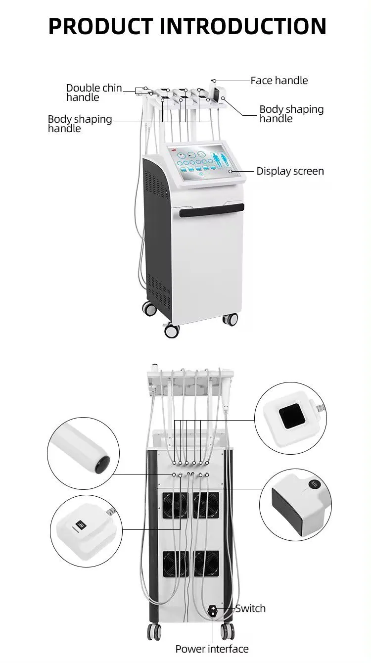 Professional Trusculpt ID Ice Body Sculpture Belly Cryo Slimming Therapy Fat Reducing Machine