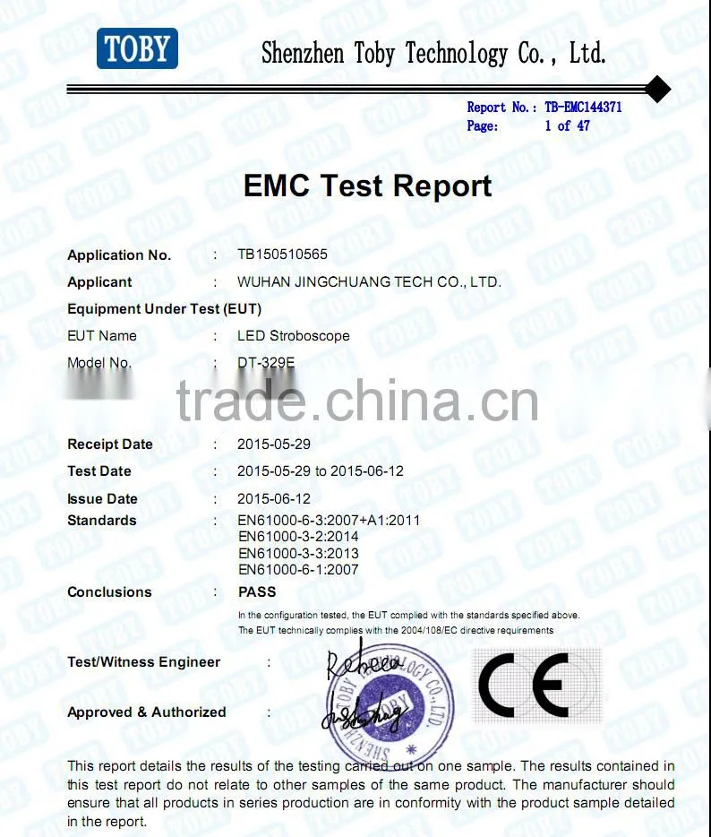 Multi-union Customized-Size Fixed Digital LED Stroboscope