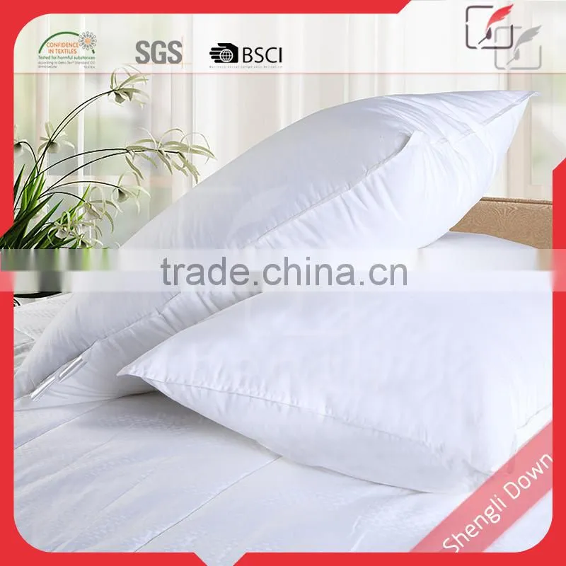 Home designs pillow goose feather body pillow white goose feather pillow