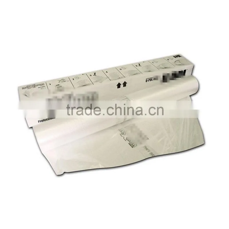 100% HDPE Automotive paint masking film/protect film