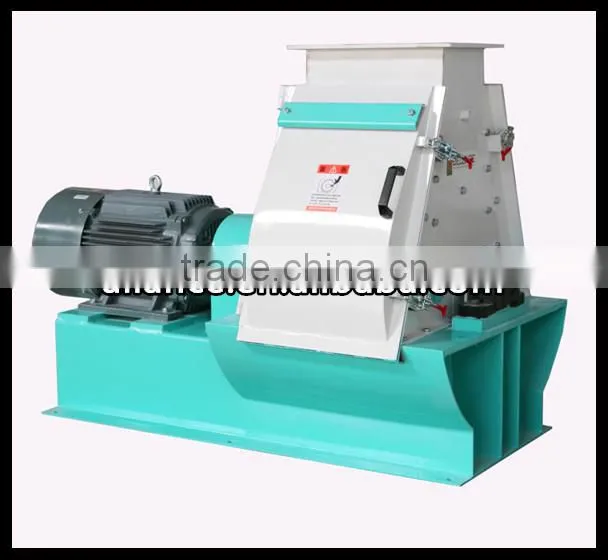 Large capacity 1-5t/h imported bearing stainless steel rice husk grinding machine for biomass pellet mill