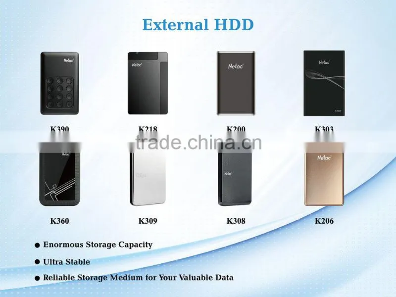 Blank 2.5 inch USB3.0 Hard Disk Drive enclosure