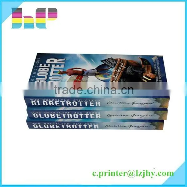 4C gloss lamination cover softcover book printing