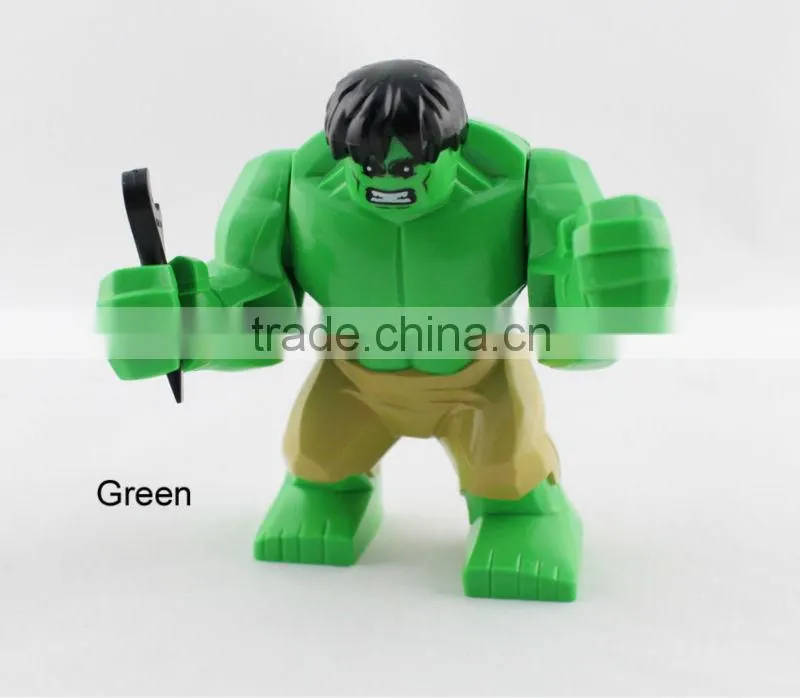 Decool Bricks toys 0144-0146 large hulk 7.5cm three color building blocks bricks set