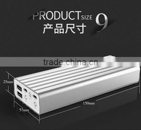 Dual Power bank 20000mah for all digital from China Factory