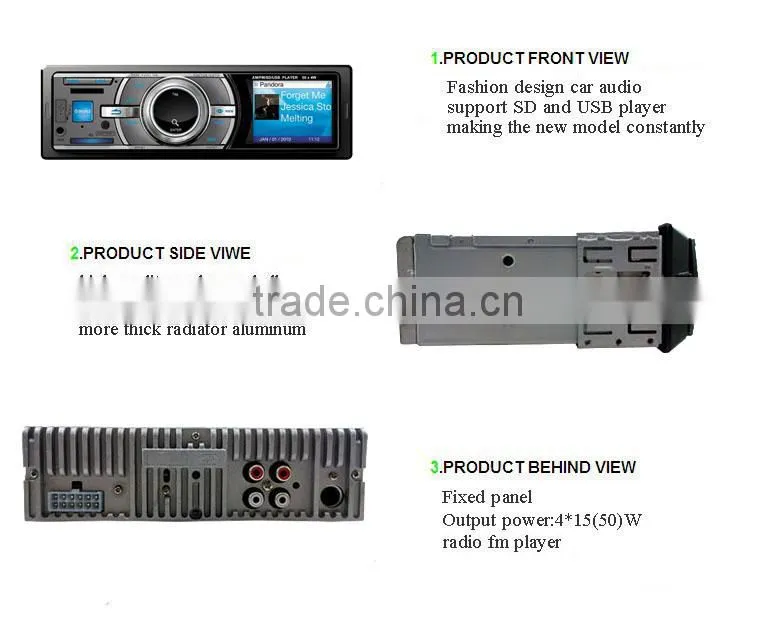 Visual mp3 hot sale fm radio vw android car audio system