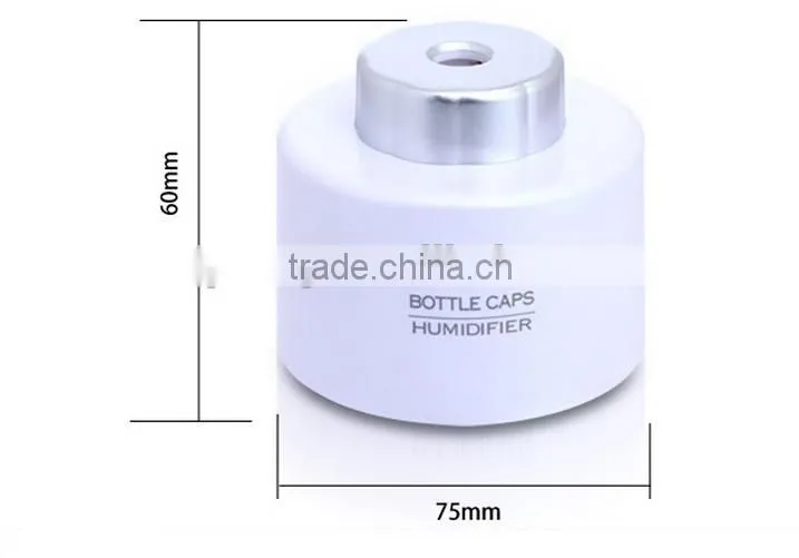 USB Portable Humidifier Essential Aroma Diffuser MIst Maker Water Bottle Cap Ultrasonic Humidifier Air Purifier