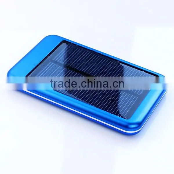 2015 stylish hot selling solar power bank full 5000mah good looking power bank in Shenzhen