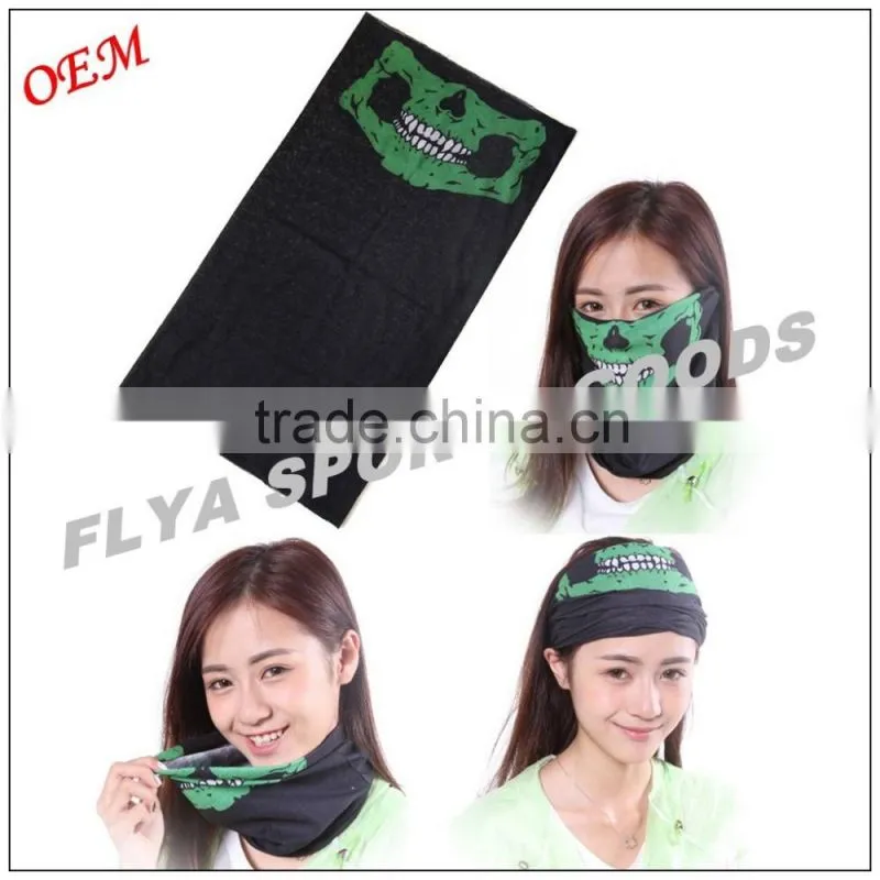 multifunctional seamless tubular Mask Bandana skull Headwear