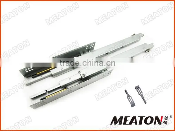 Factory made!! Reasonable price full extension metallic drawer guide rail