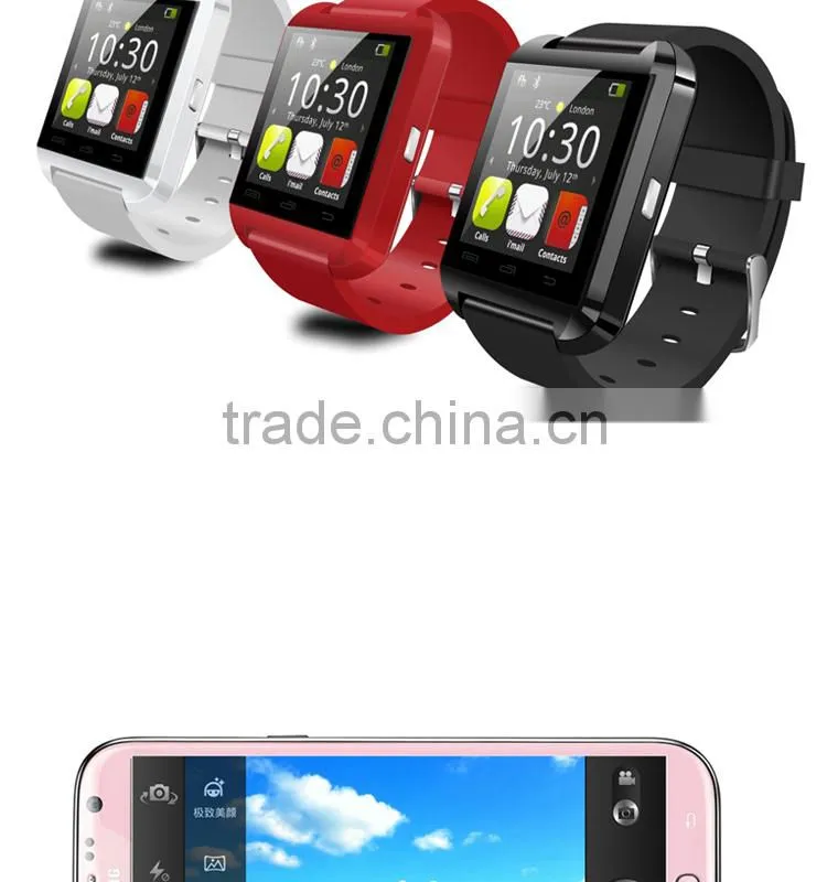 2015 Hottest New U8 Bluetooth Wrist Watch U8 Watch