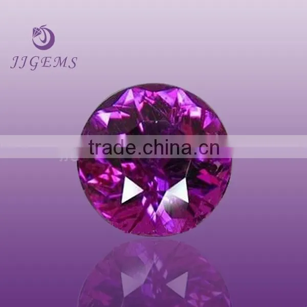 synthetic gemstone 5mm round ruby prices