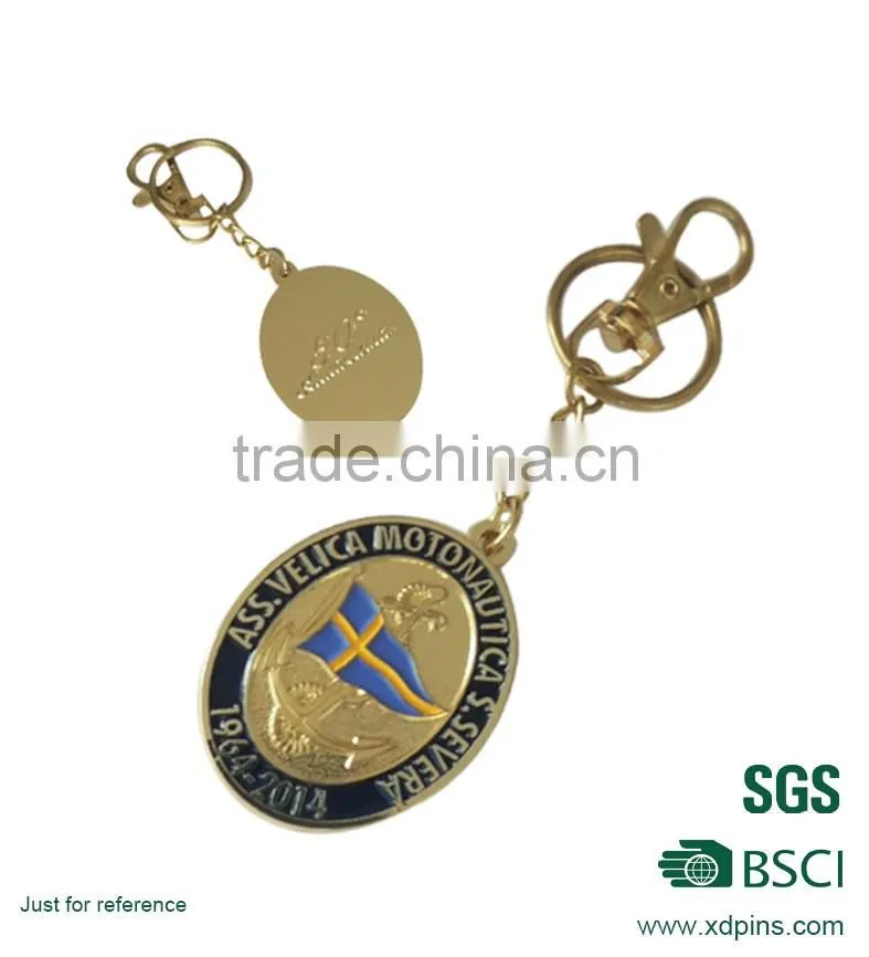 die-casting 3D custom metal keychain machine to make key chains supply in china