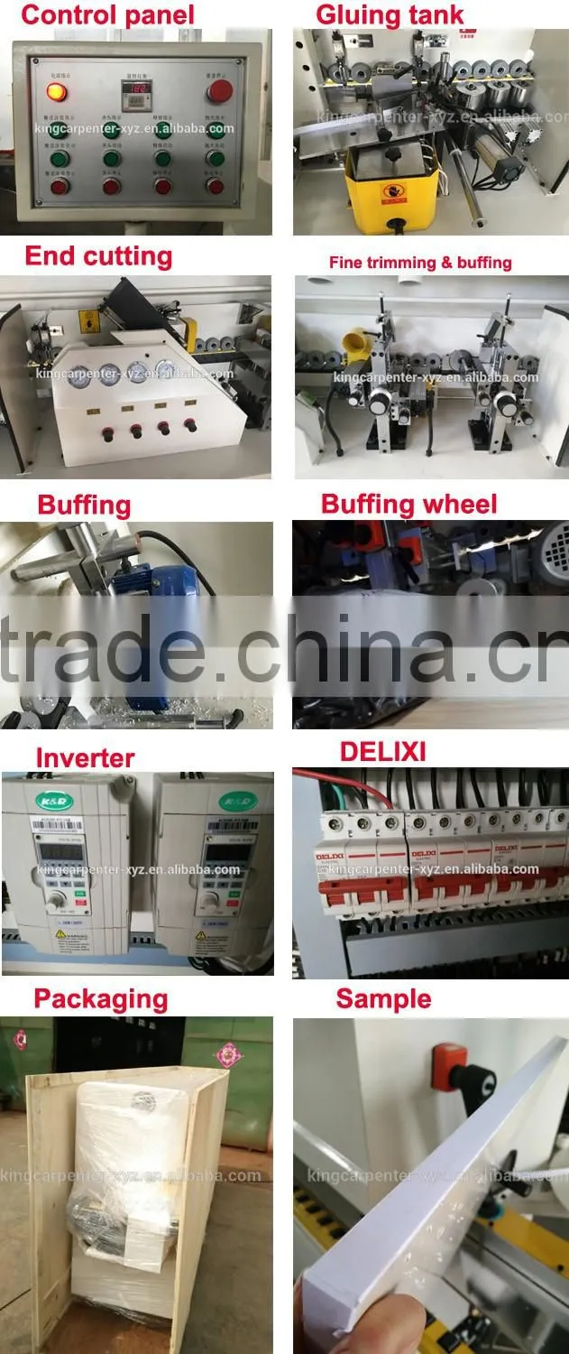 Stright line edge banding machine/edge bander/mdf edge banding machine