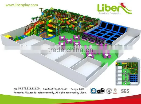 Fantastic Kids Indoor Naughty Castle Playground for Resturant