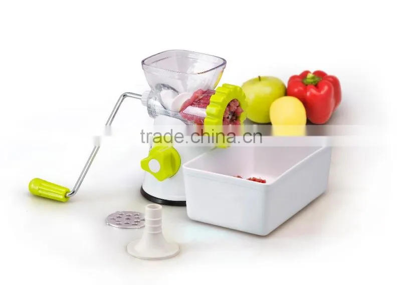 ABS+PP+S/S 22.5*17.8*10.5 Best selling products meat mincer