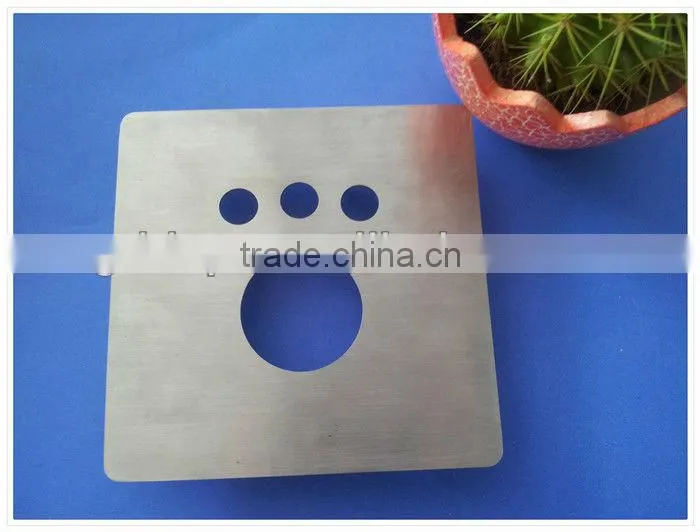 2015 dongguan manufacturer brushed polished stainless steel parts