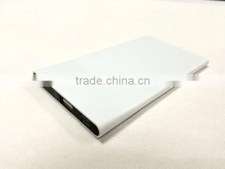 Alibaba 2015 best sale portable slim li polymer power bank W280 high quality Ultra external battery charger