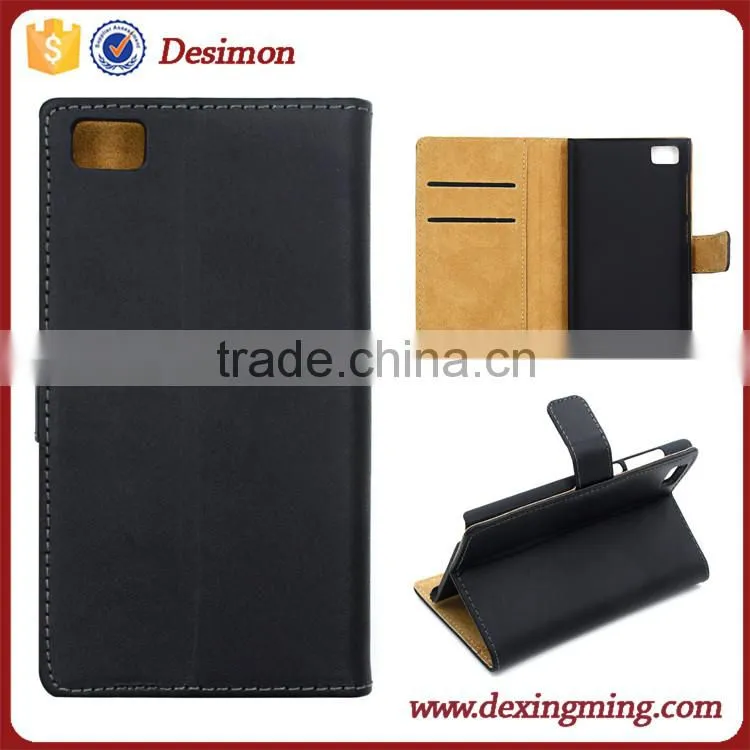 New Genuine Real Flip Leather Case Cover For Xiaomi Phone/Mobile Mi3 MI 3