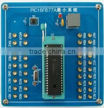 Microcontroller programmer kit,Electronic training kit,Microcontroller Experiment Equipment kit (module type AVR+PIC+MCS51)