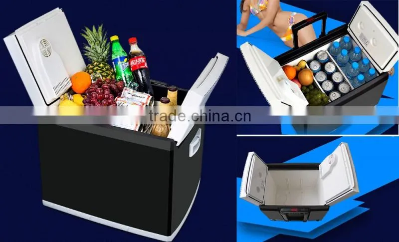 with wheels Thermoelectric cooler warmer hot cold mini fridge