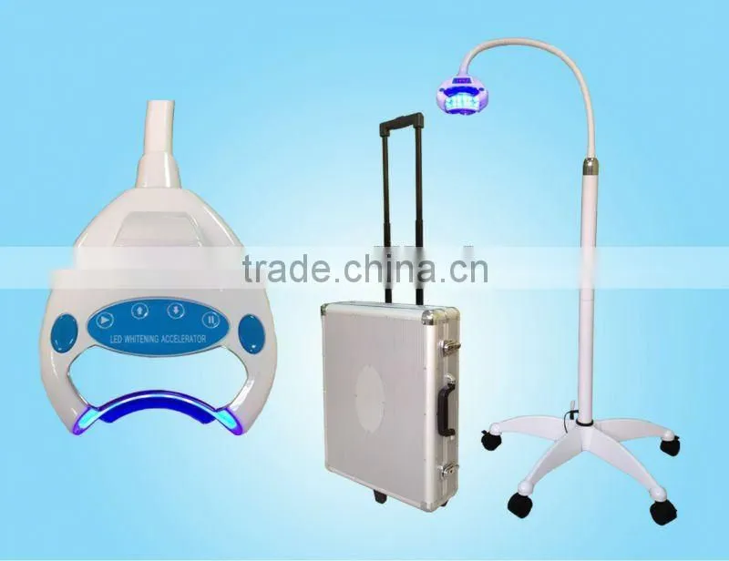 2012 new standard teeth whitening light with aluminum case