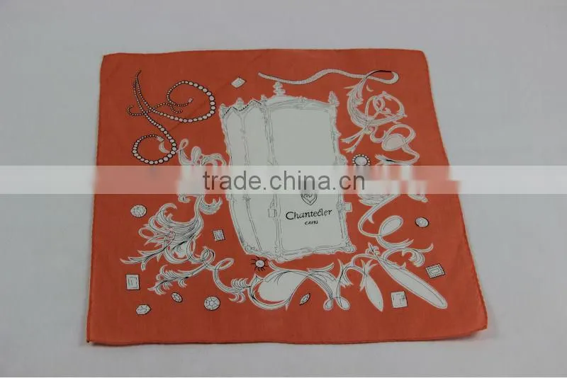 printing cotton custom square bandana