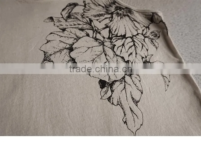 Alibaba china top product women's sexy custom printing burnout tank top